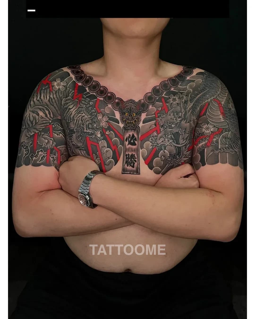 이레즈미 양가슴반팔 - tonik_tattoo