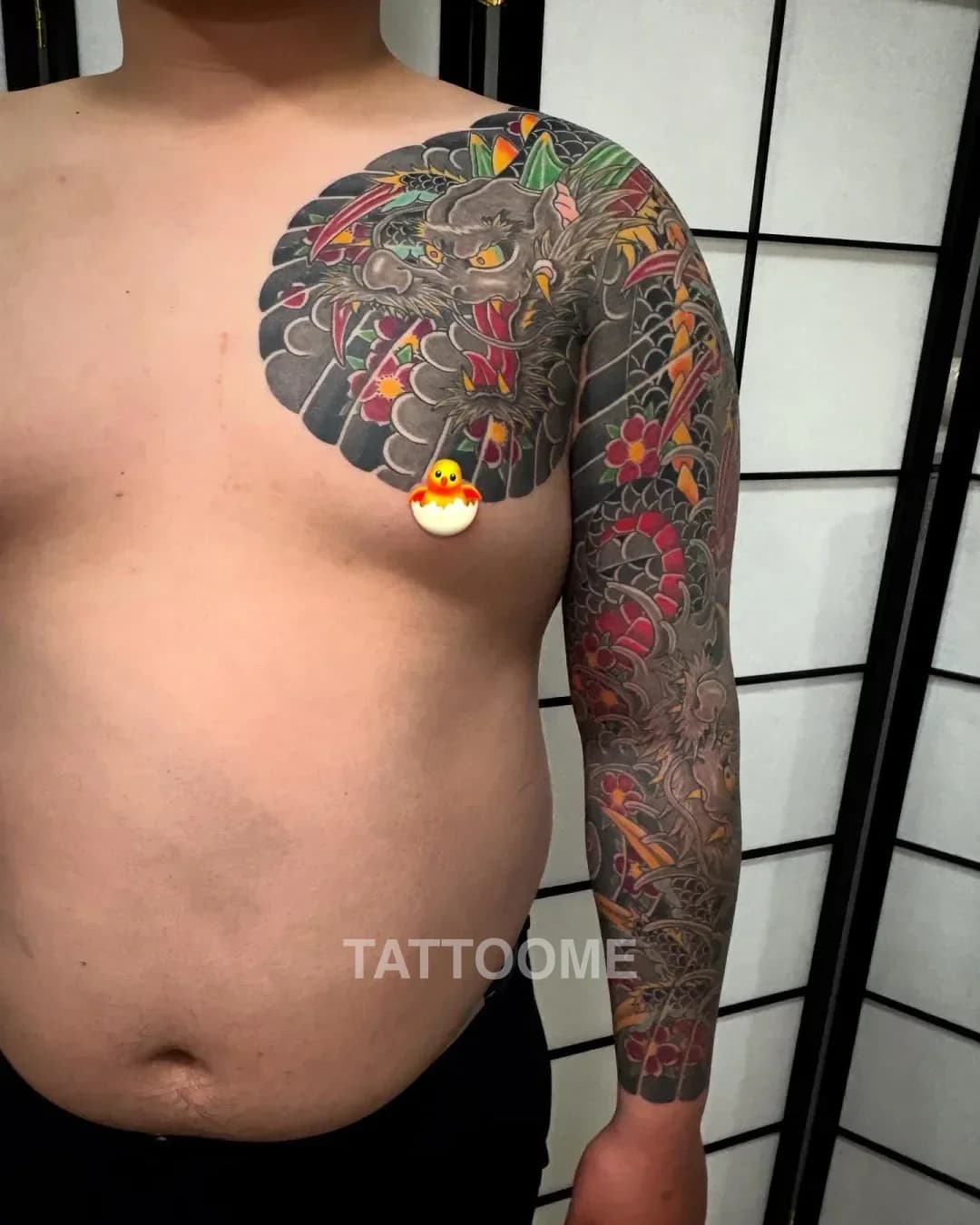이레즈미 긴팔 - tattooist_hazu