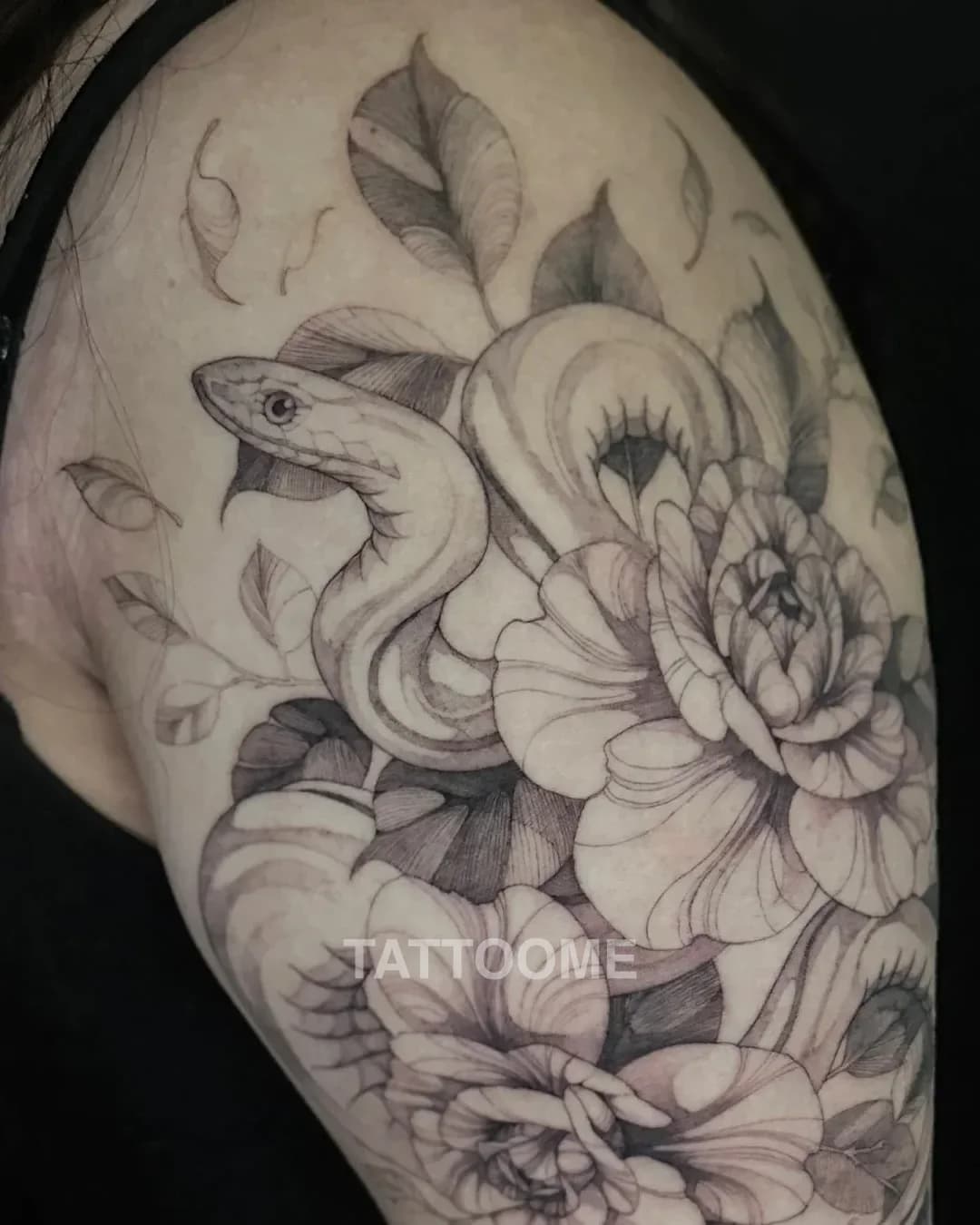 라인워크 타투 1 - haratattooart