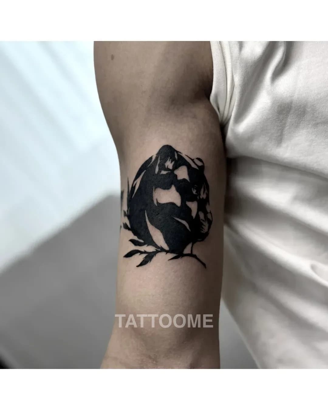 블랙워크 타투 2 - hyunhwa.tattooer