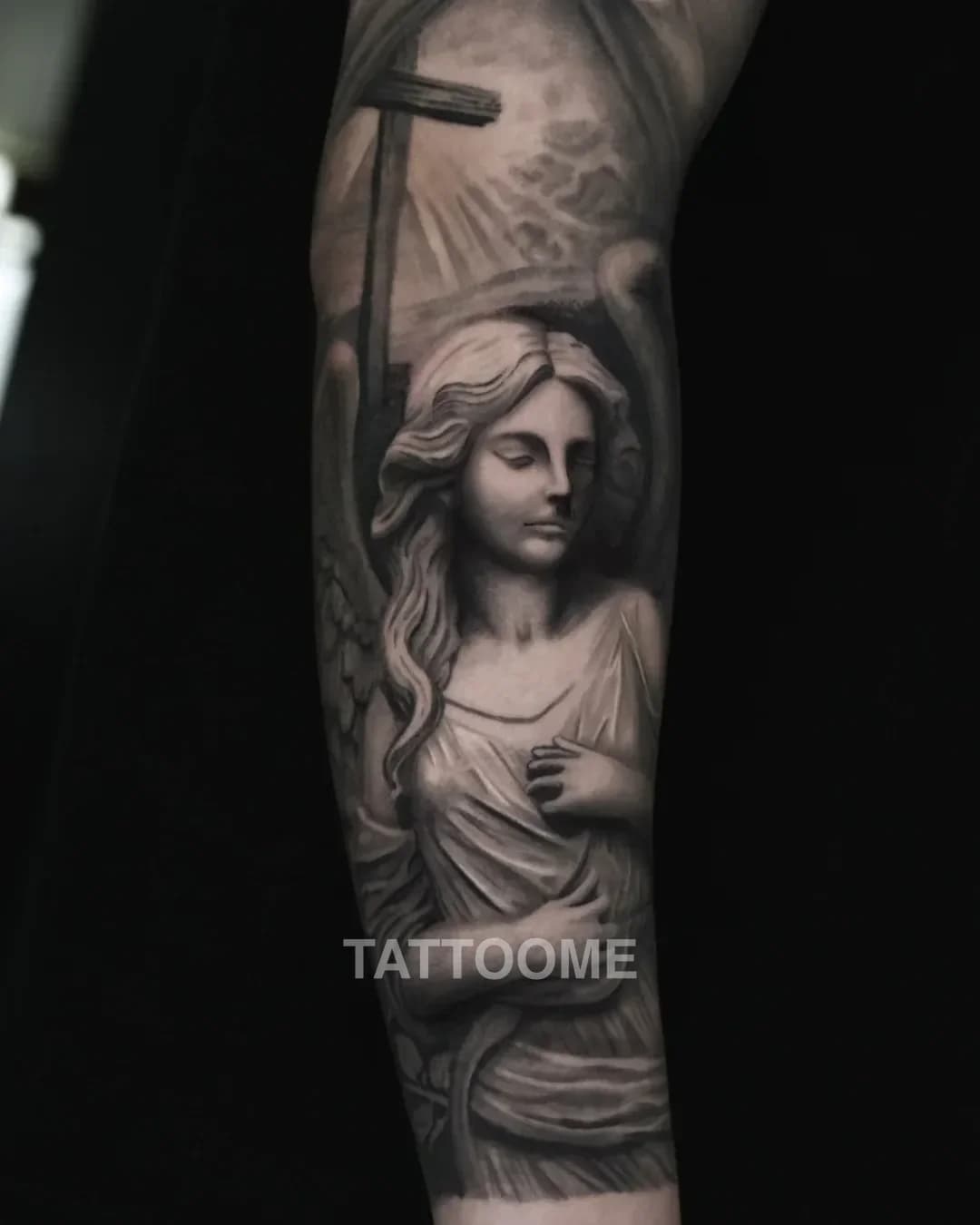 블랙앤그레이 타투4 - jjun_tattooer