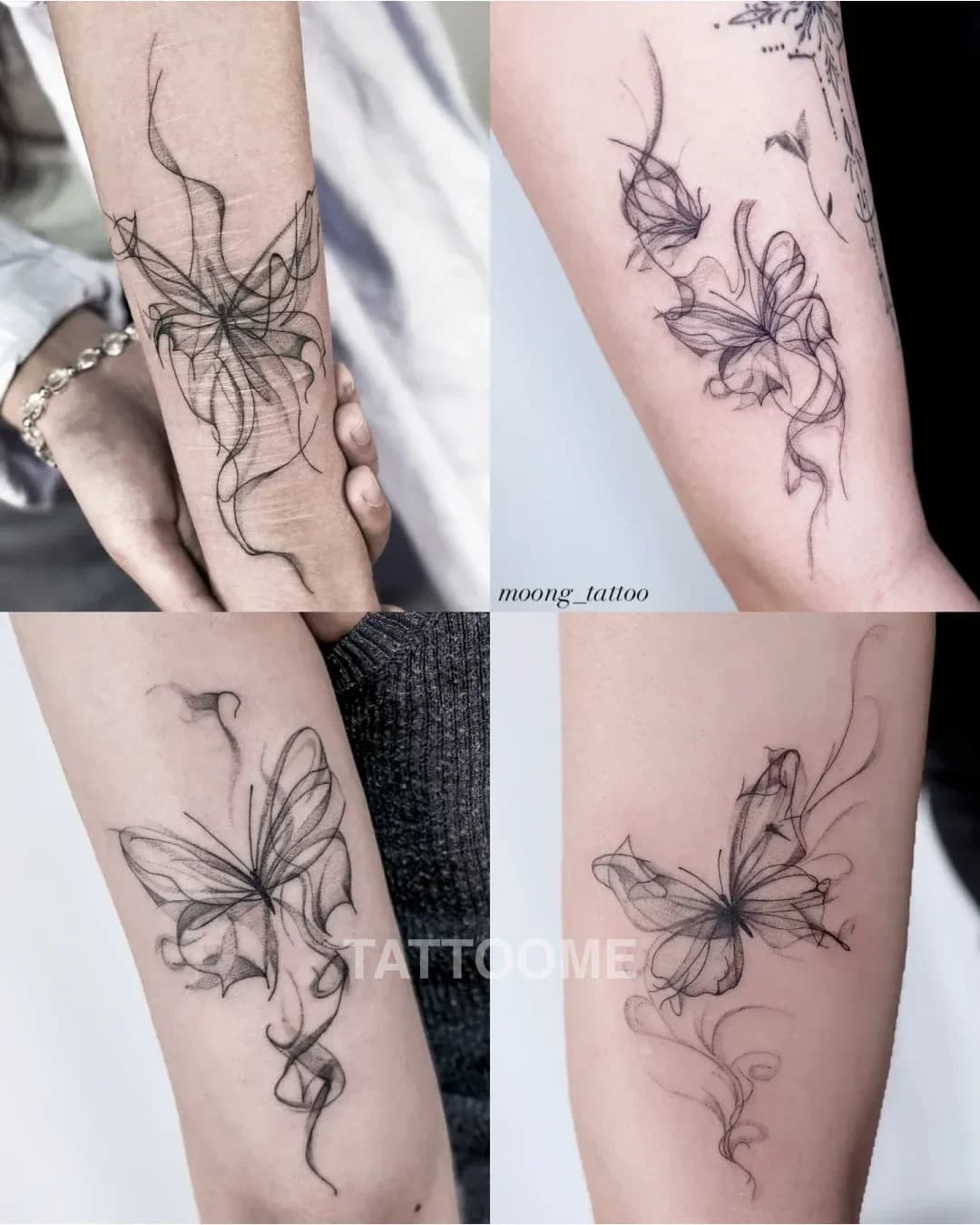 라인워크 타투 - moong_tattoo