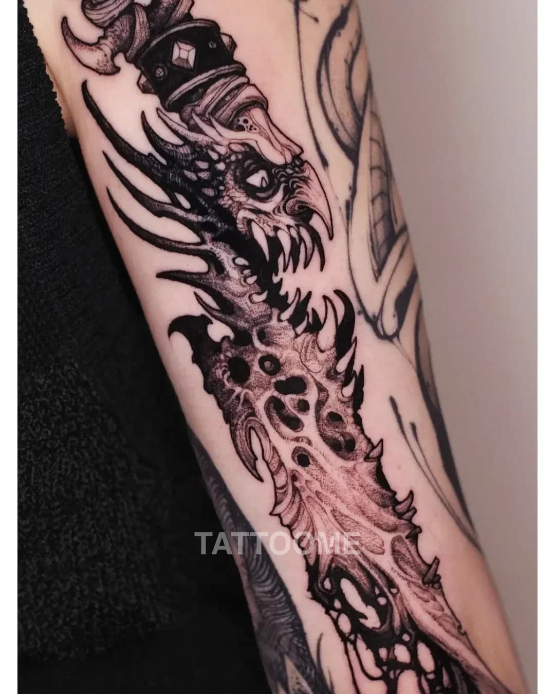 블랙워크 타투 2 - sica_tattoo