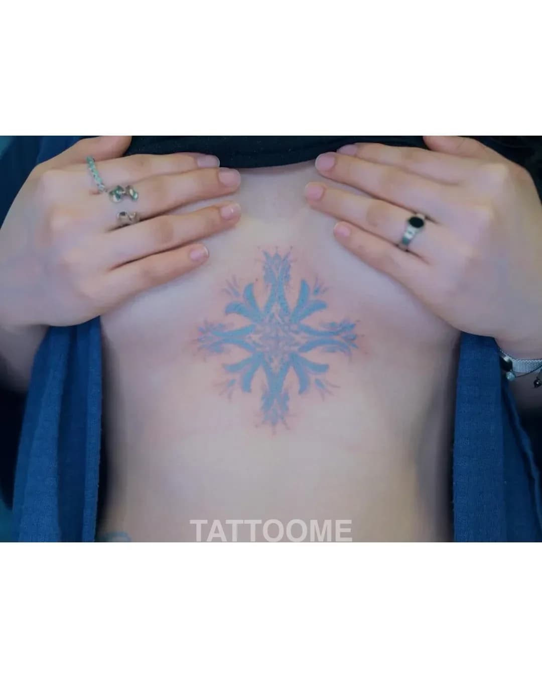 감성타투 명치 - jihyang_tattooist