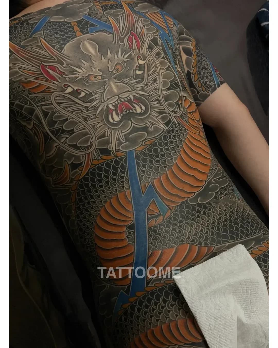 이레즈미 등판 1 - pohang_tattoo_yumin