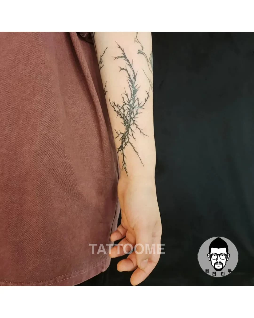 라인워크 타투 4 - ppira_tattoo