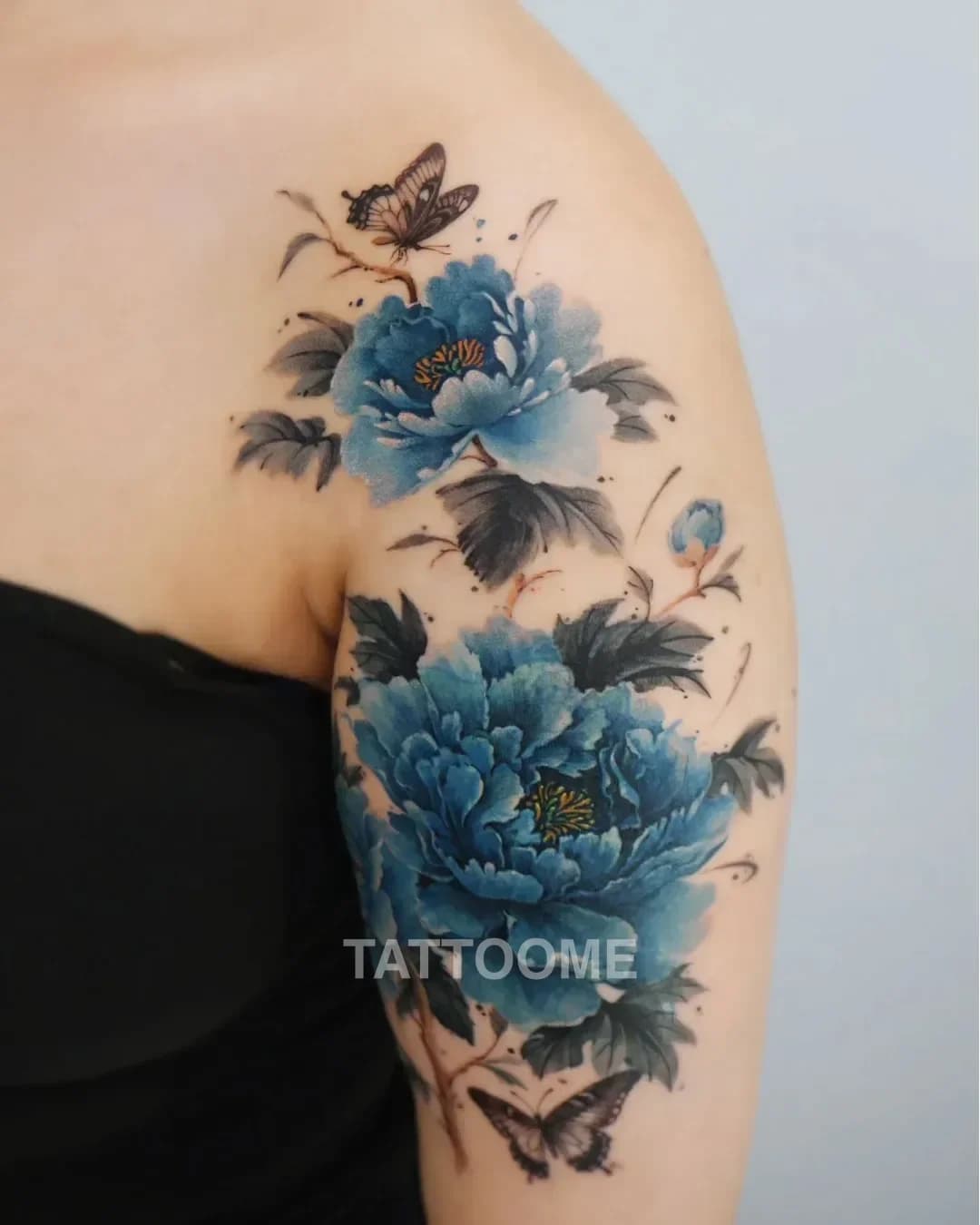 감성타투 꽃 - mimir_tattoo