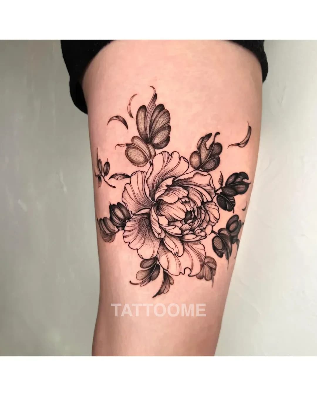블랙워크 타투 2 - tattooist_seohee