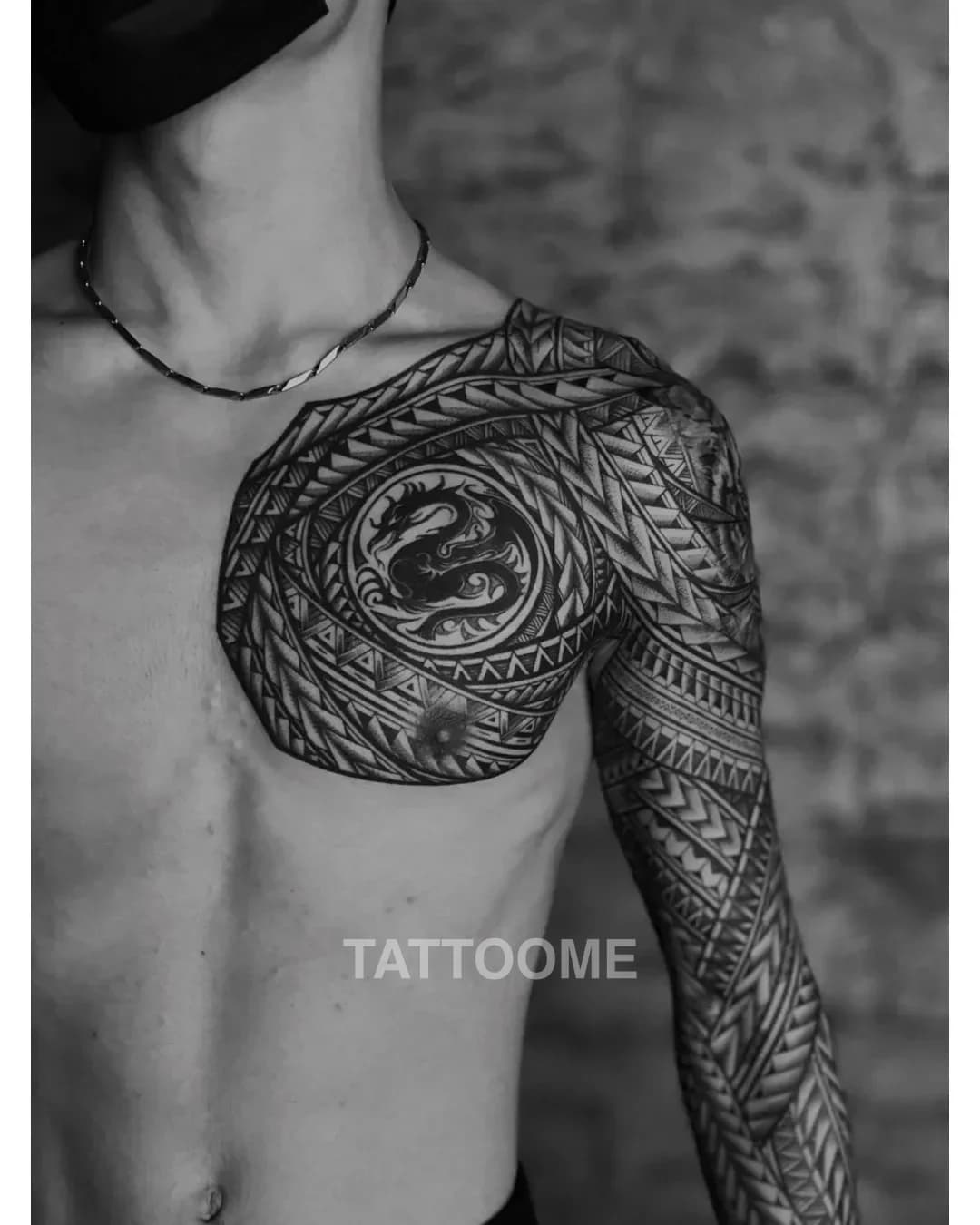 폴리네시안 가슴긴팔 - g9in_tattoo