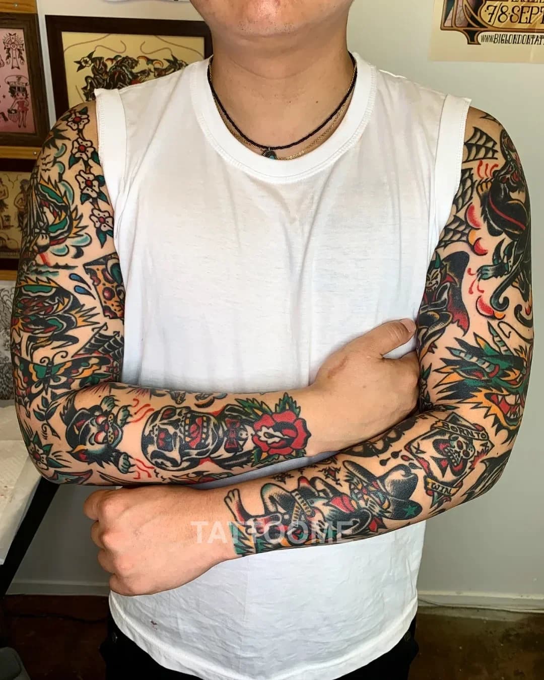 올드스쿨 타투 1 - junzy.tattooer