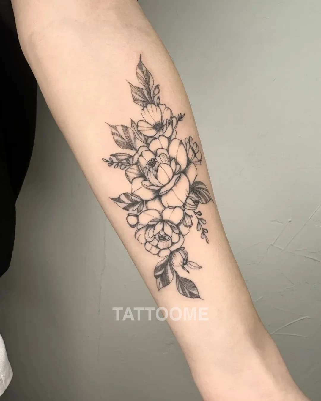 라인워크 타투 1 - summer.tatt