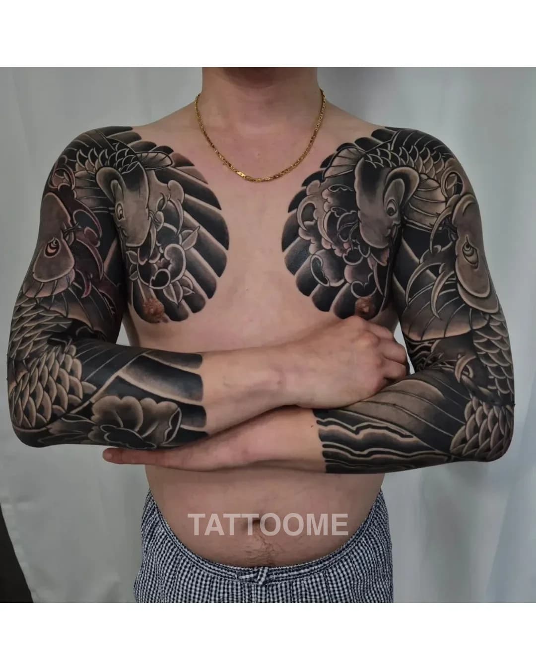 이레즈미 칠부 - theone_tattoo_
