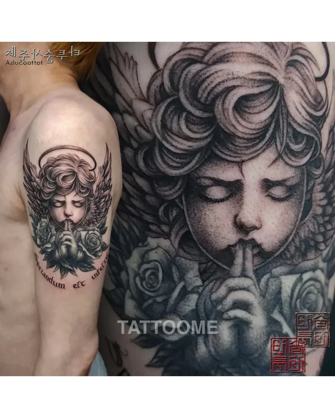 블랙앤그레이 타투 1 - tattoosulsa