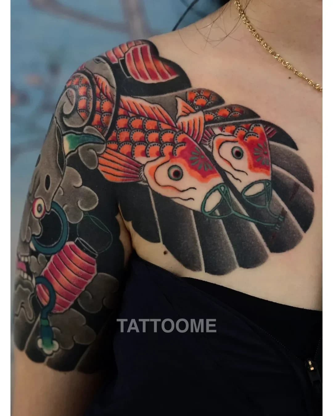 이레즈미 잉어 - injection_black_tattoo