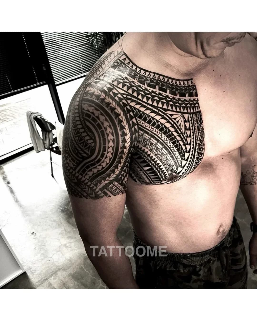 폴리네시안 가슴반팔4 - tattooer_wrath