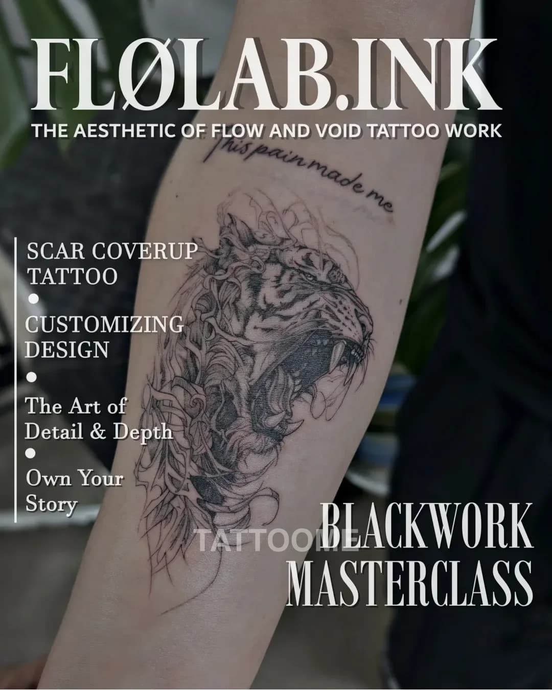 라인워크 타투 1 - flolab.ink