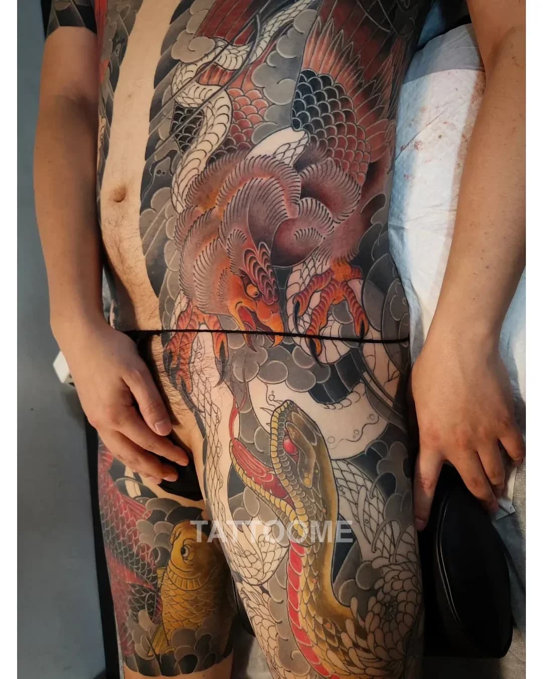 이레즈미 전신 - iro_tattoo