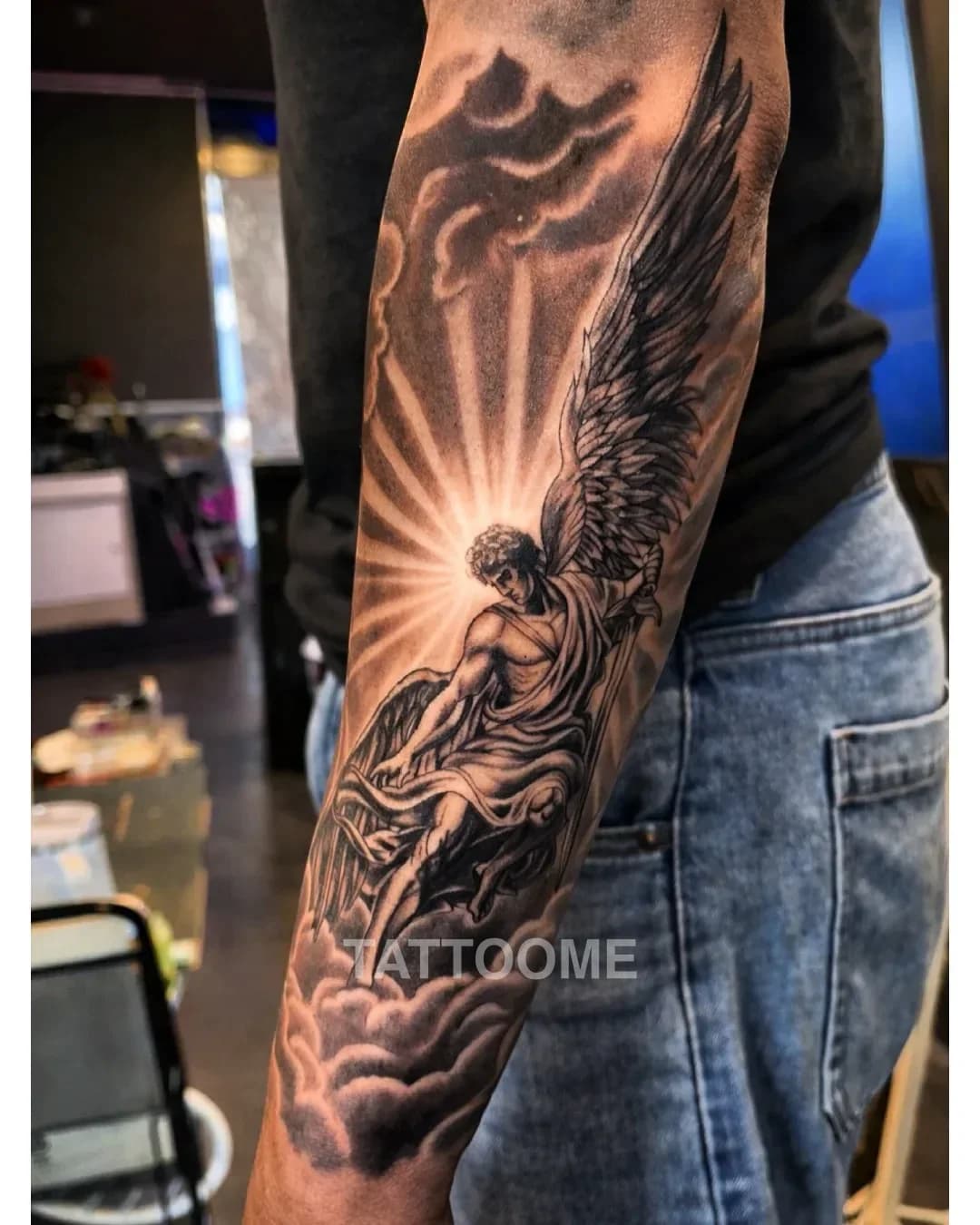 블랙앤그레이 타투 5 - twin_tattoo
