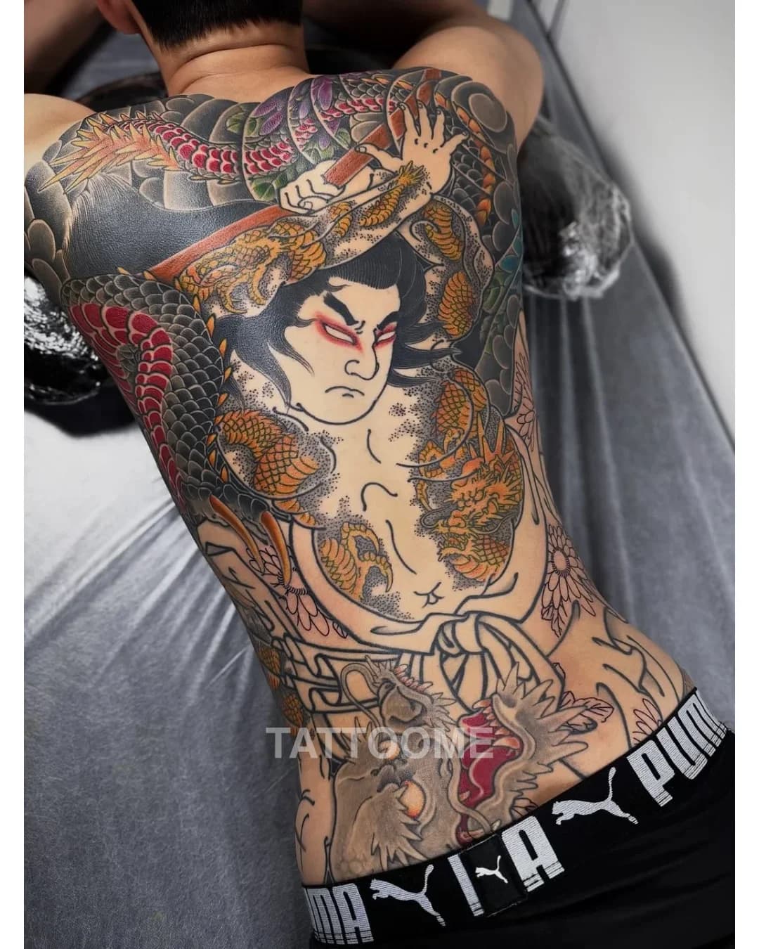 이레즈미 등판 - goro.irezumi
