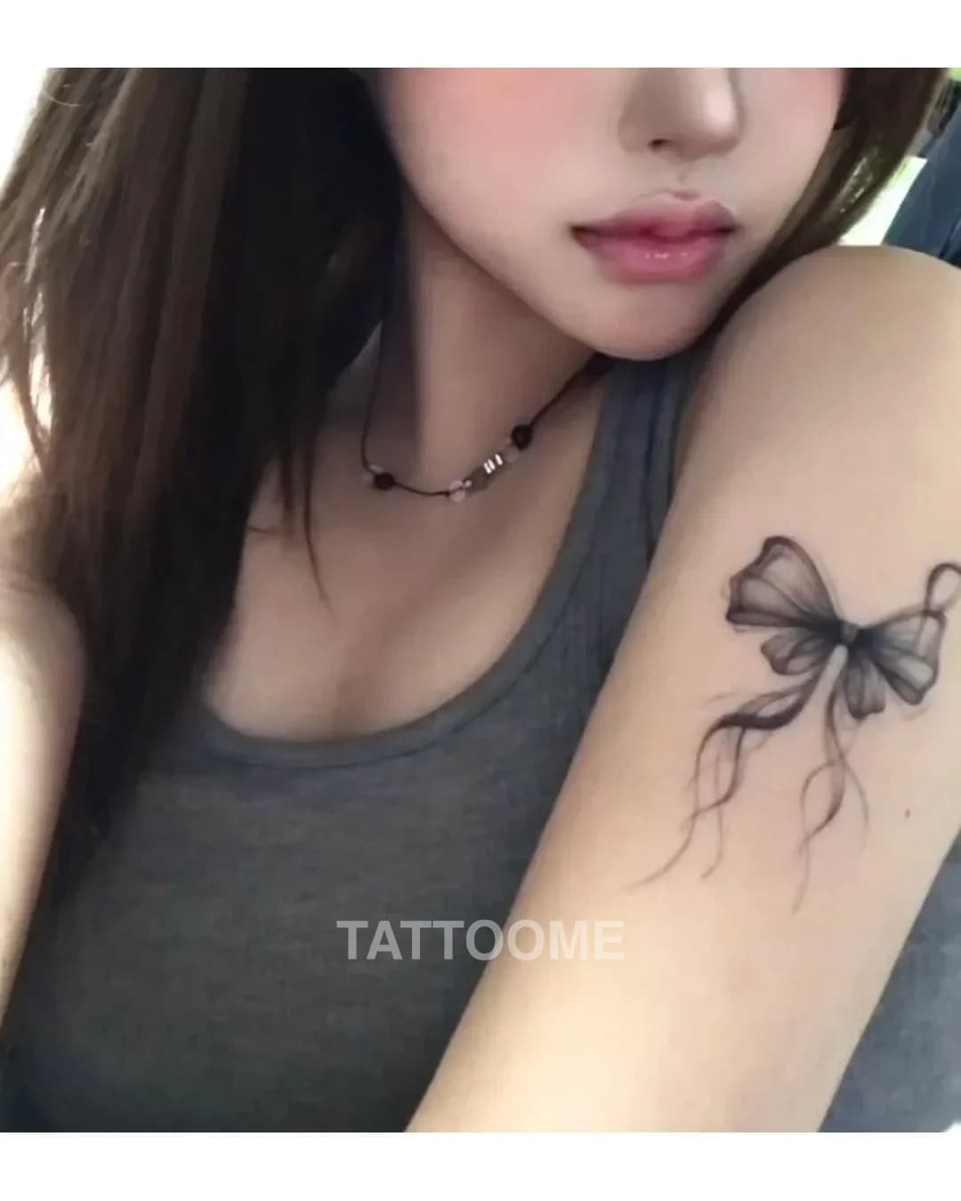 감성타투 리본 - tattooist_cezanne