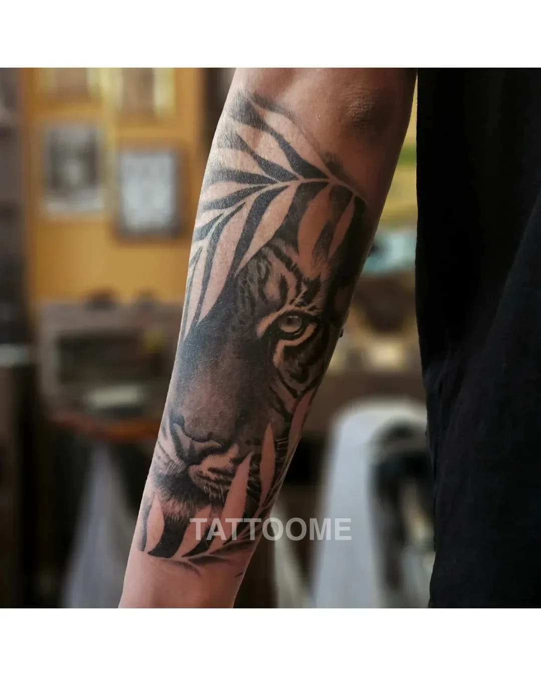 블랙앤그레이 호랑이 - tattooist_jaeil