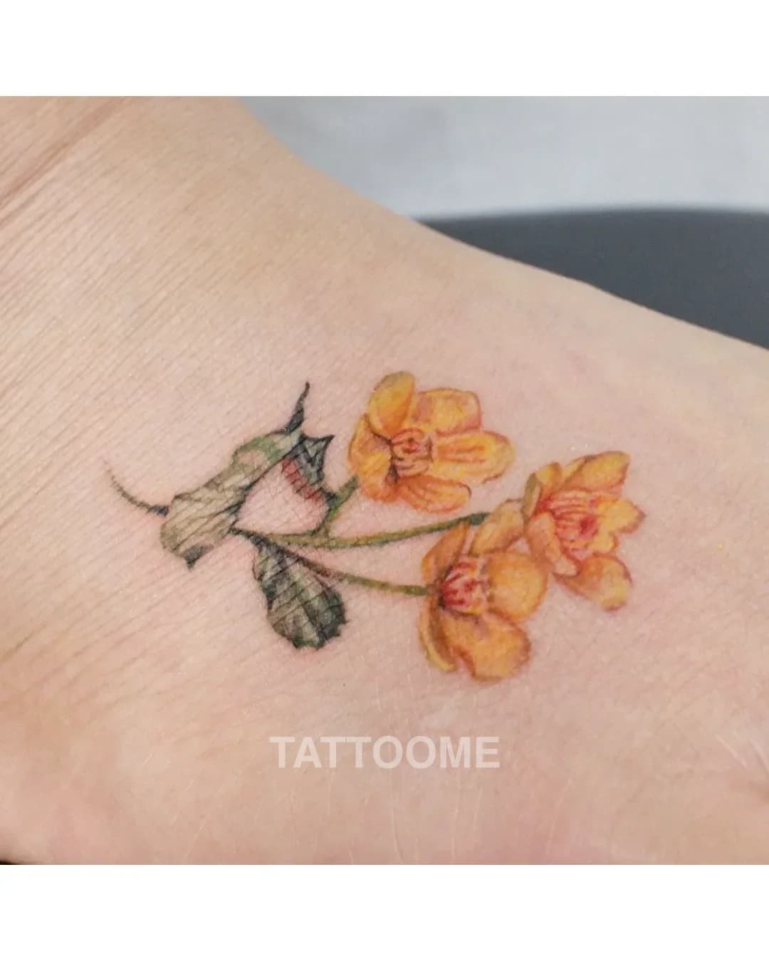 감성타투 꽃 - tattooist_petal
